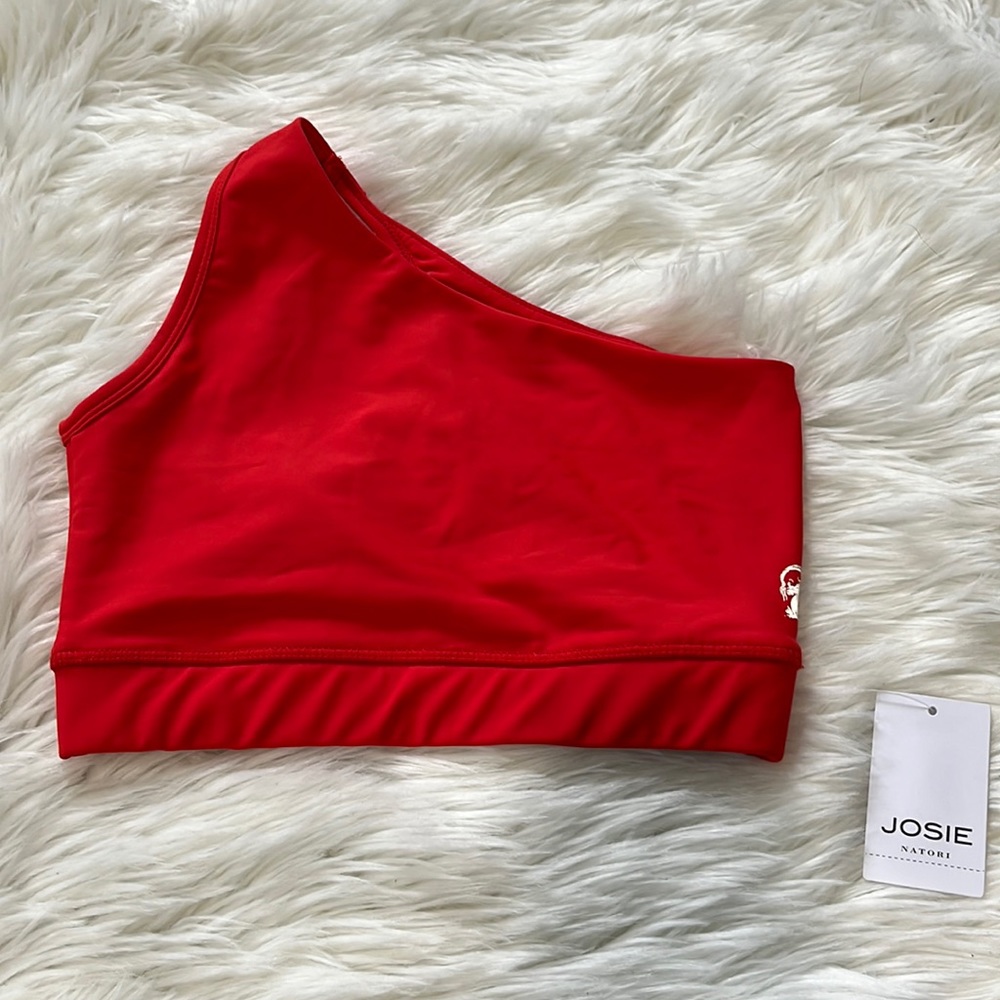 Natori Solstice Asymmetrical Cropped Top